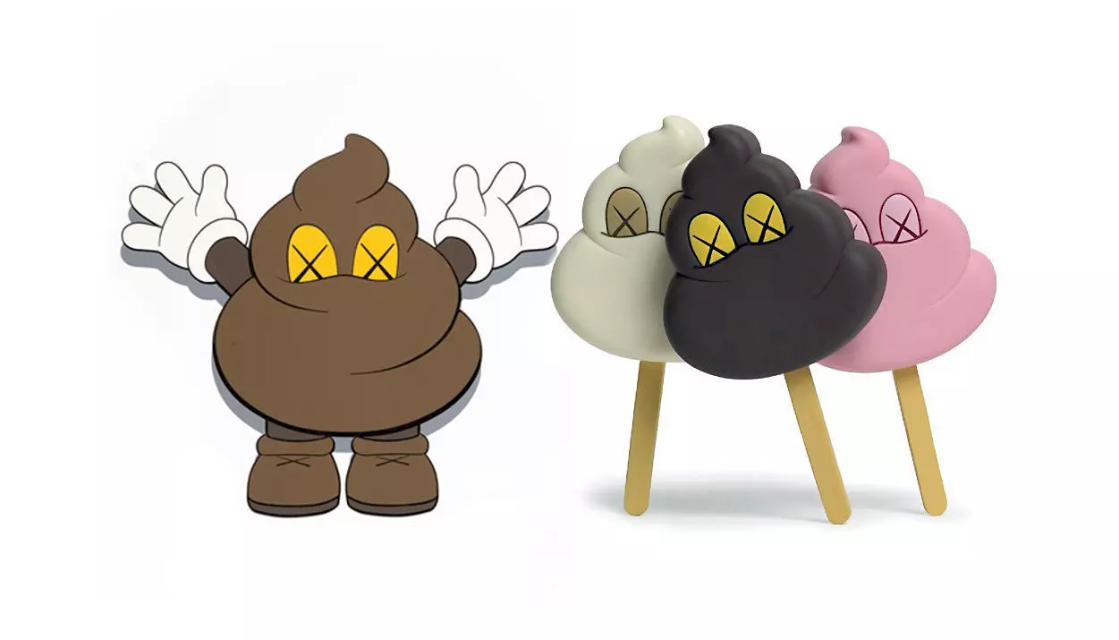 Kaws Poop x Warm Regards for Print 3D print model