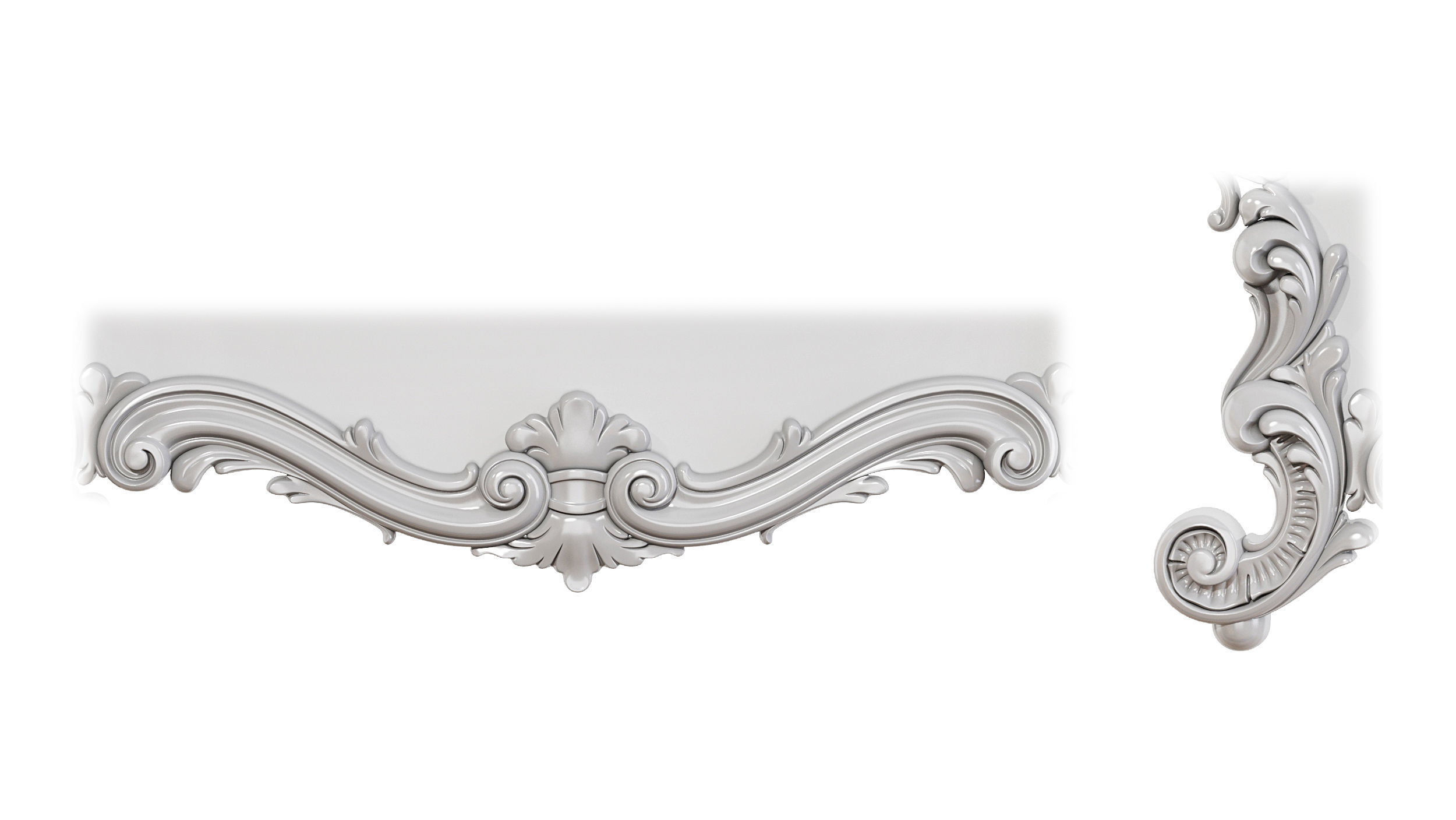 Classic mirror 003 3D model_10