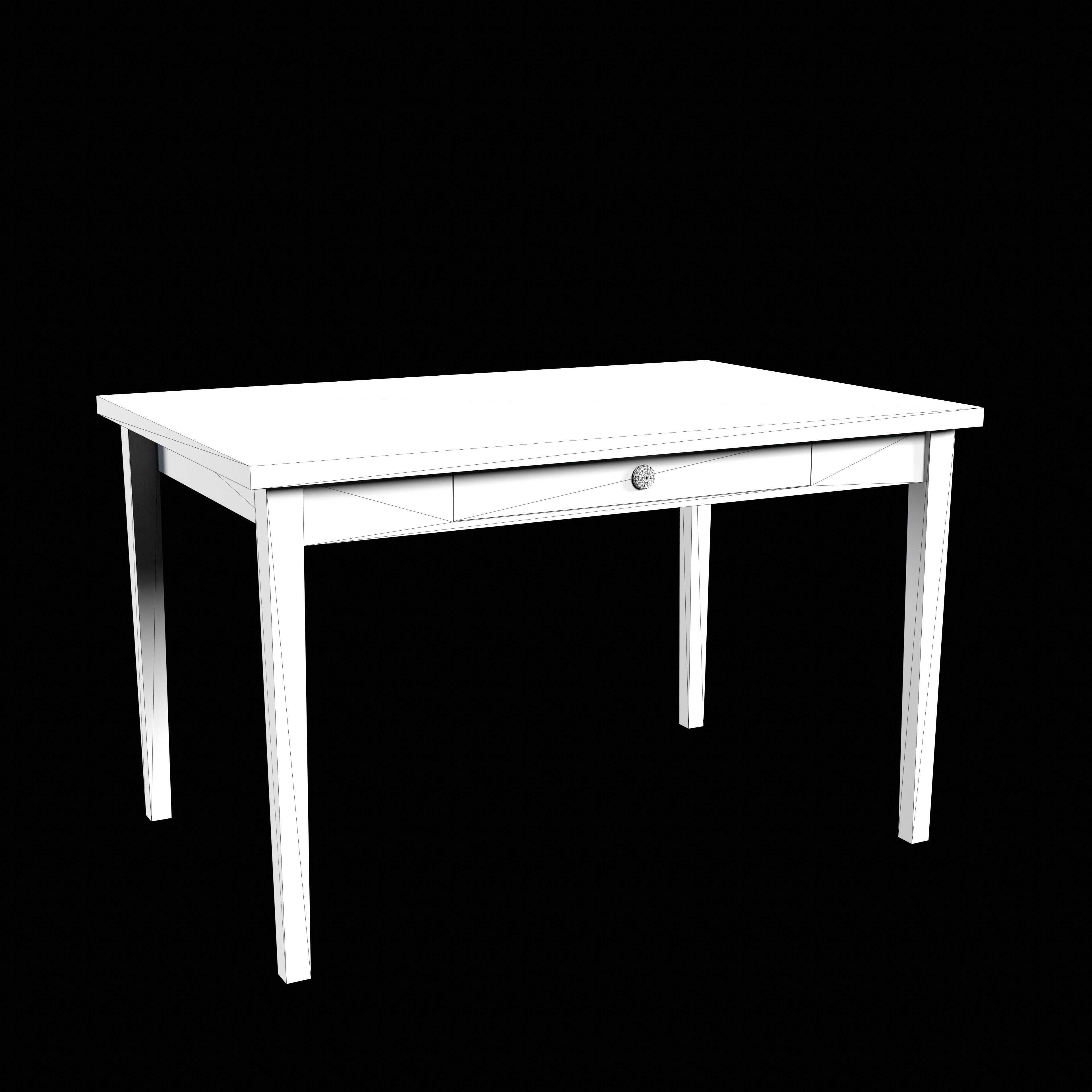 Table Low-poly 3D model_13