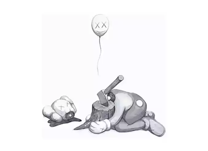 Kaws Beautiful Losers for Print 3D print model