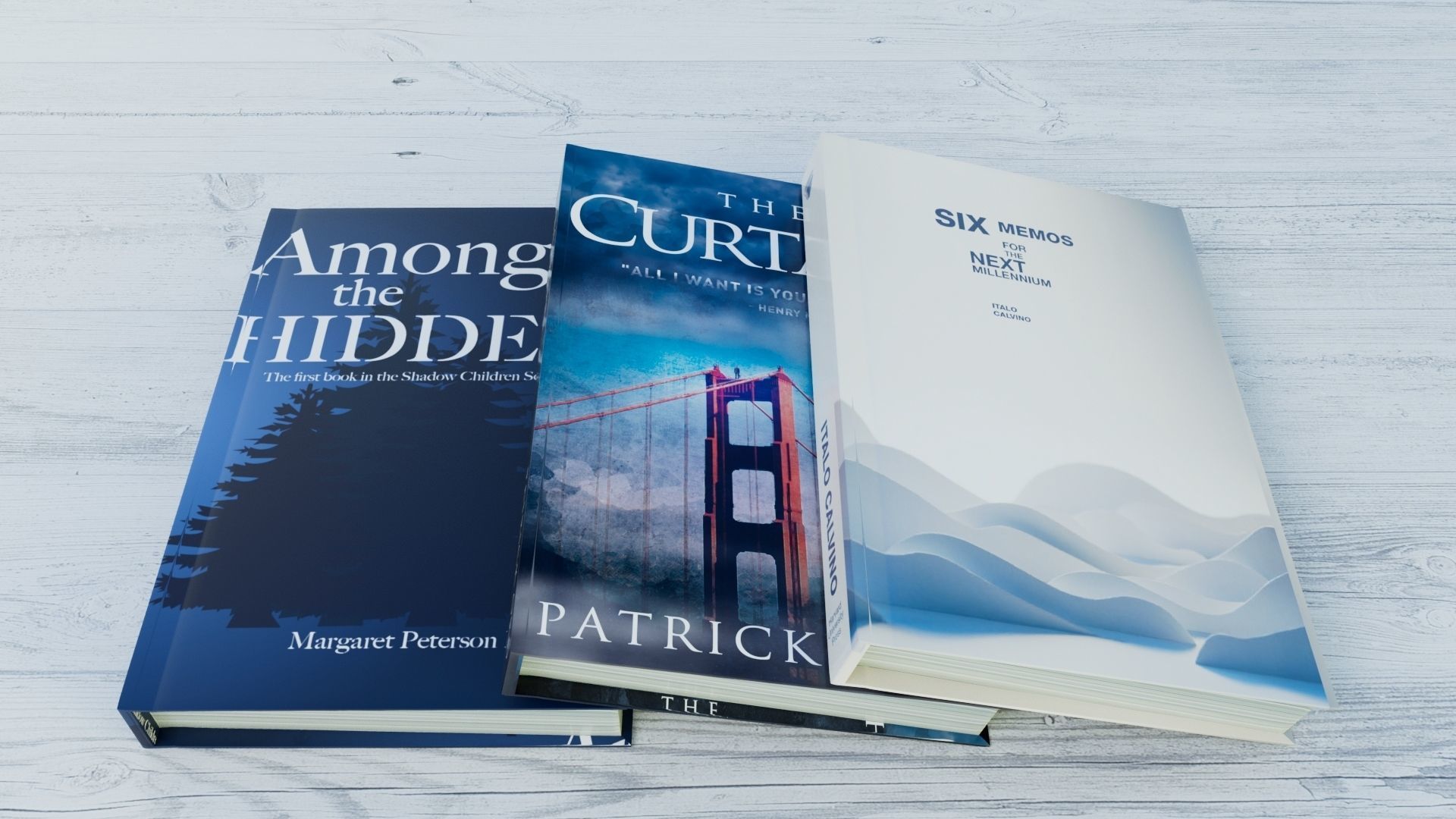 3D model Books prop VR / AR / low-poly | CGTrader