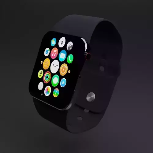 Smart Watch 3D Model 3D model