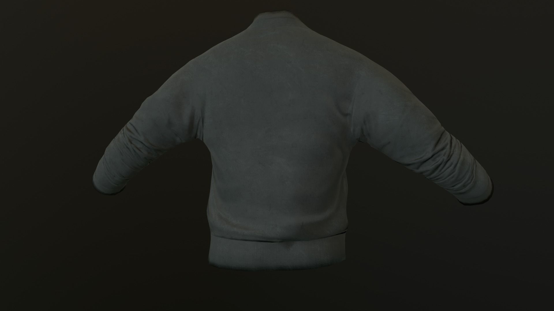jacket 4 Low-poly 3D model_17