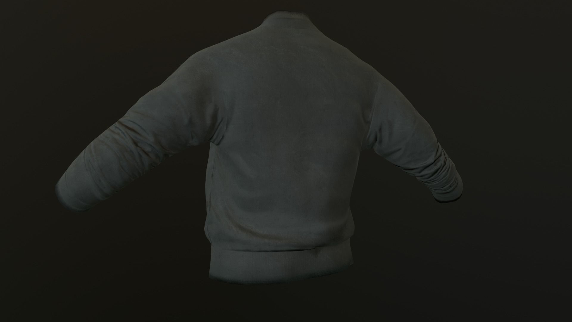 jacket 4 Low-poly 3D model_15