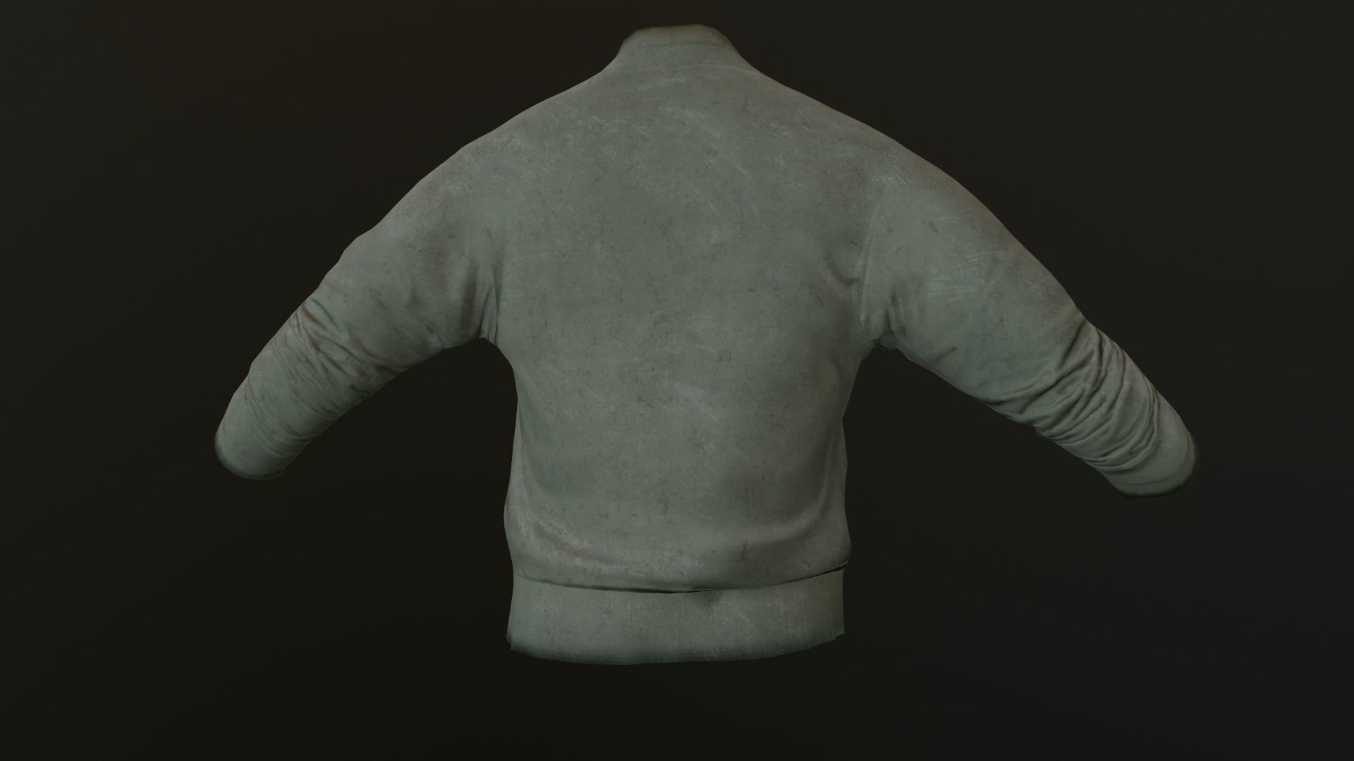 jacket 4 Low-poly 3D model_7