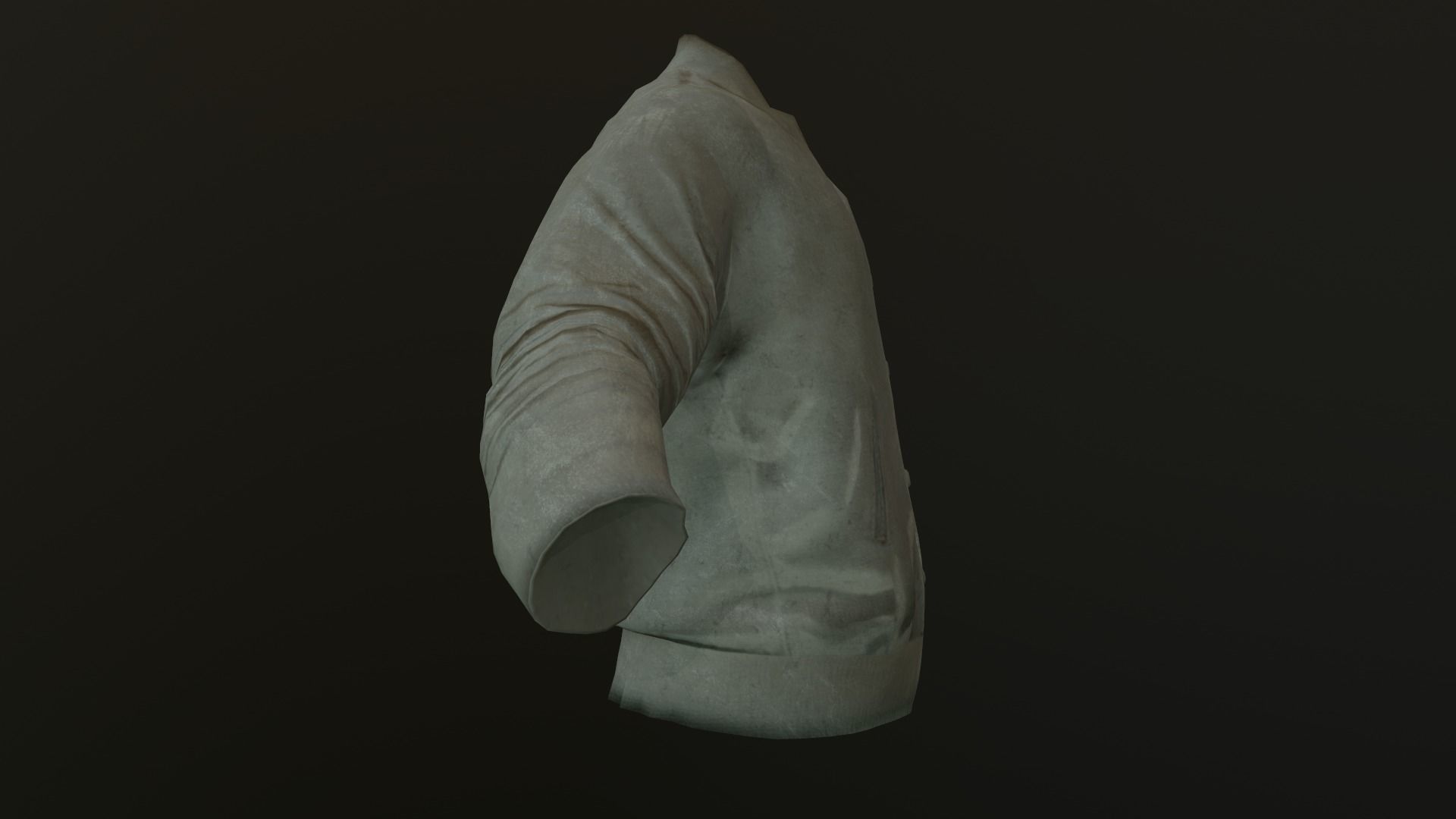 jacket 4 Low-poly 3D model_9