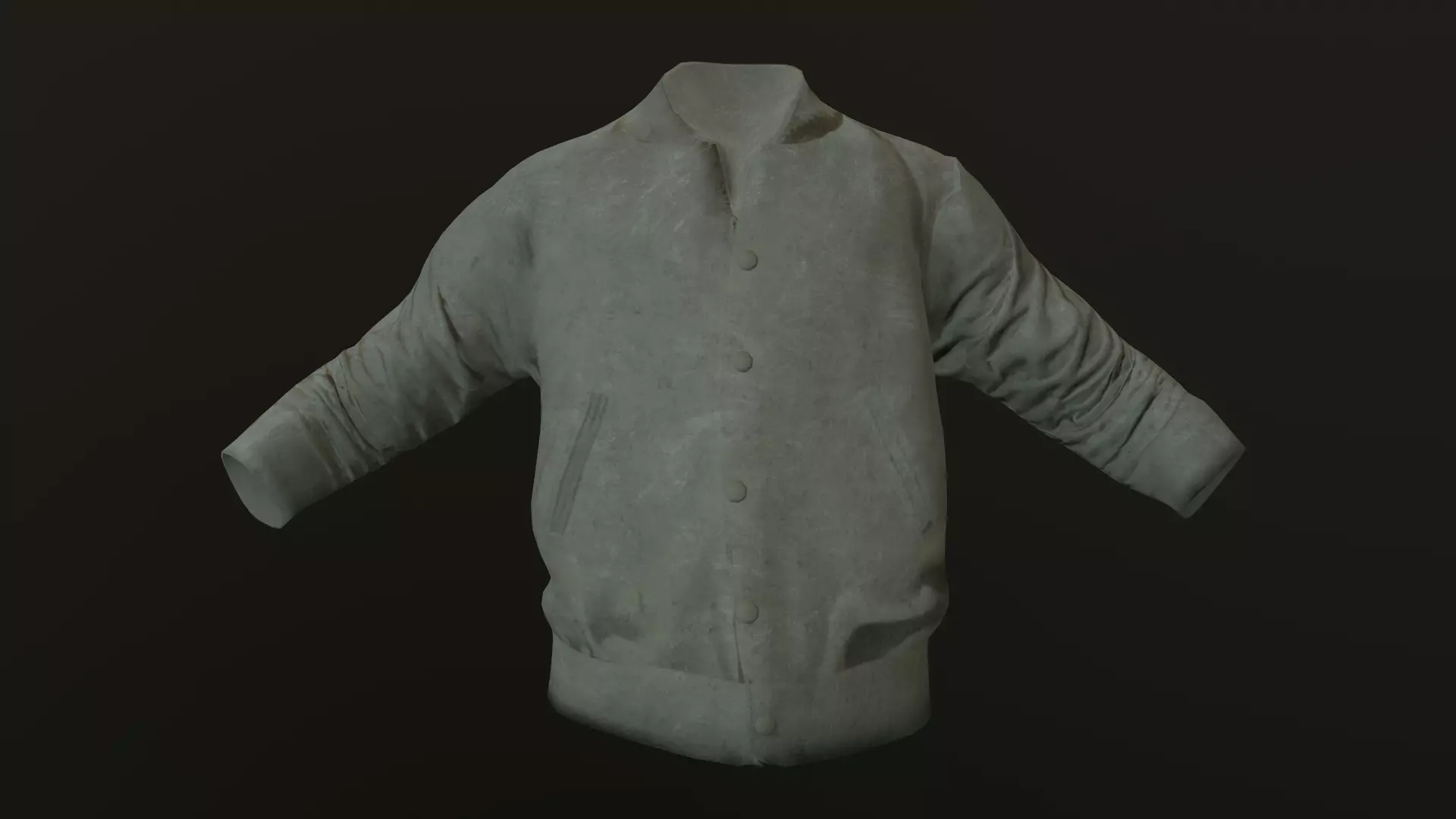 jacket 4 Low-poly 3D model_0