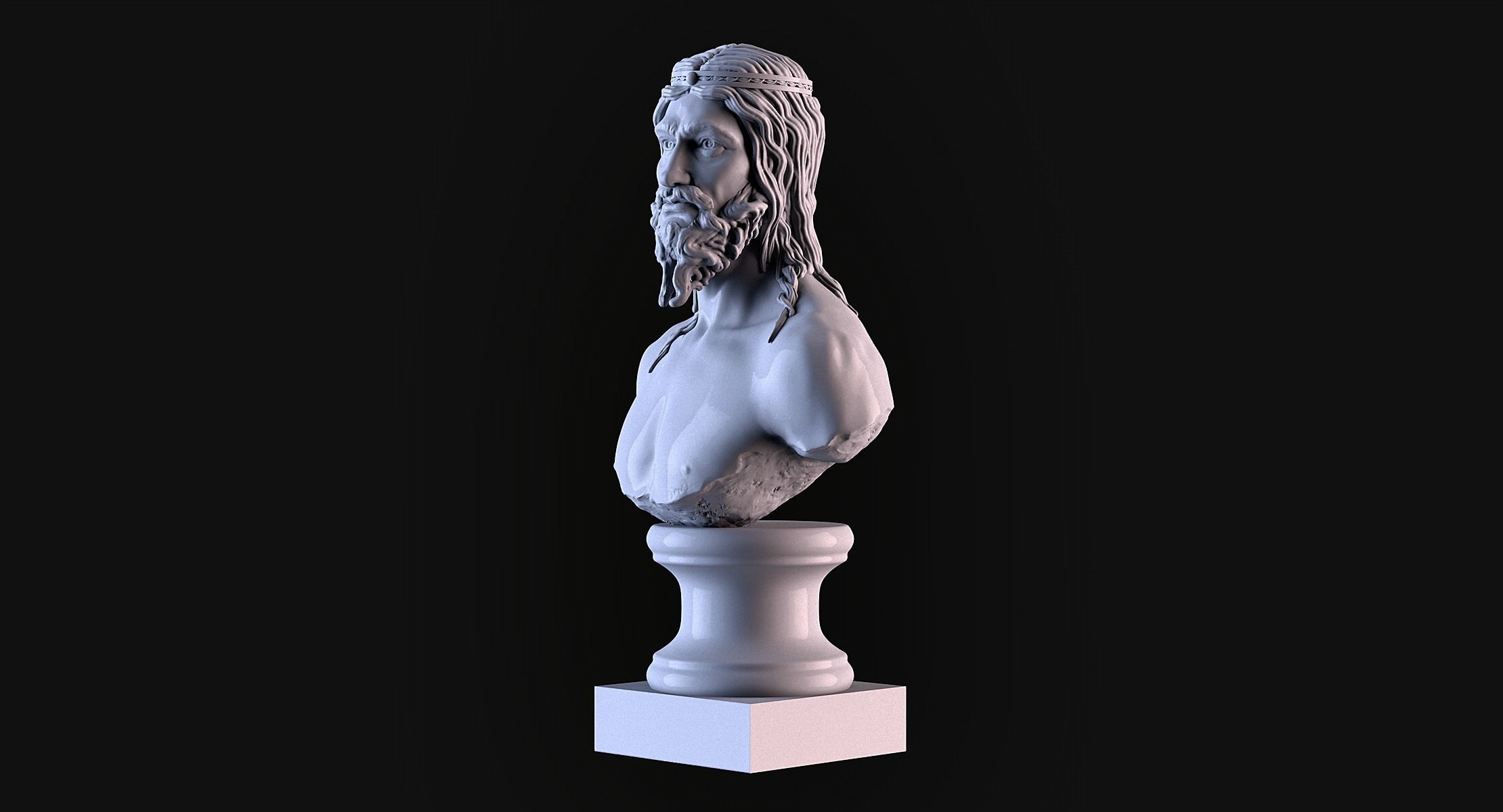 Jesus 3D print model_8