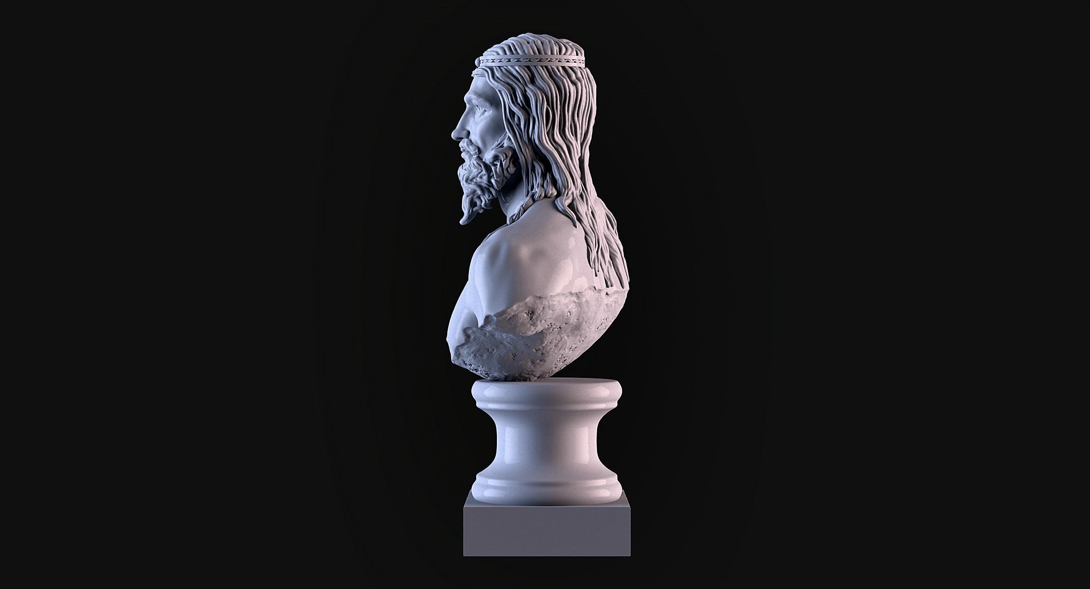 Jesus 3D print model_7
