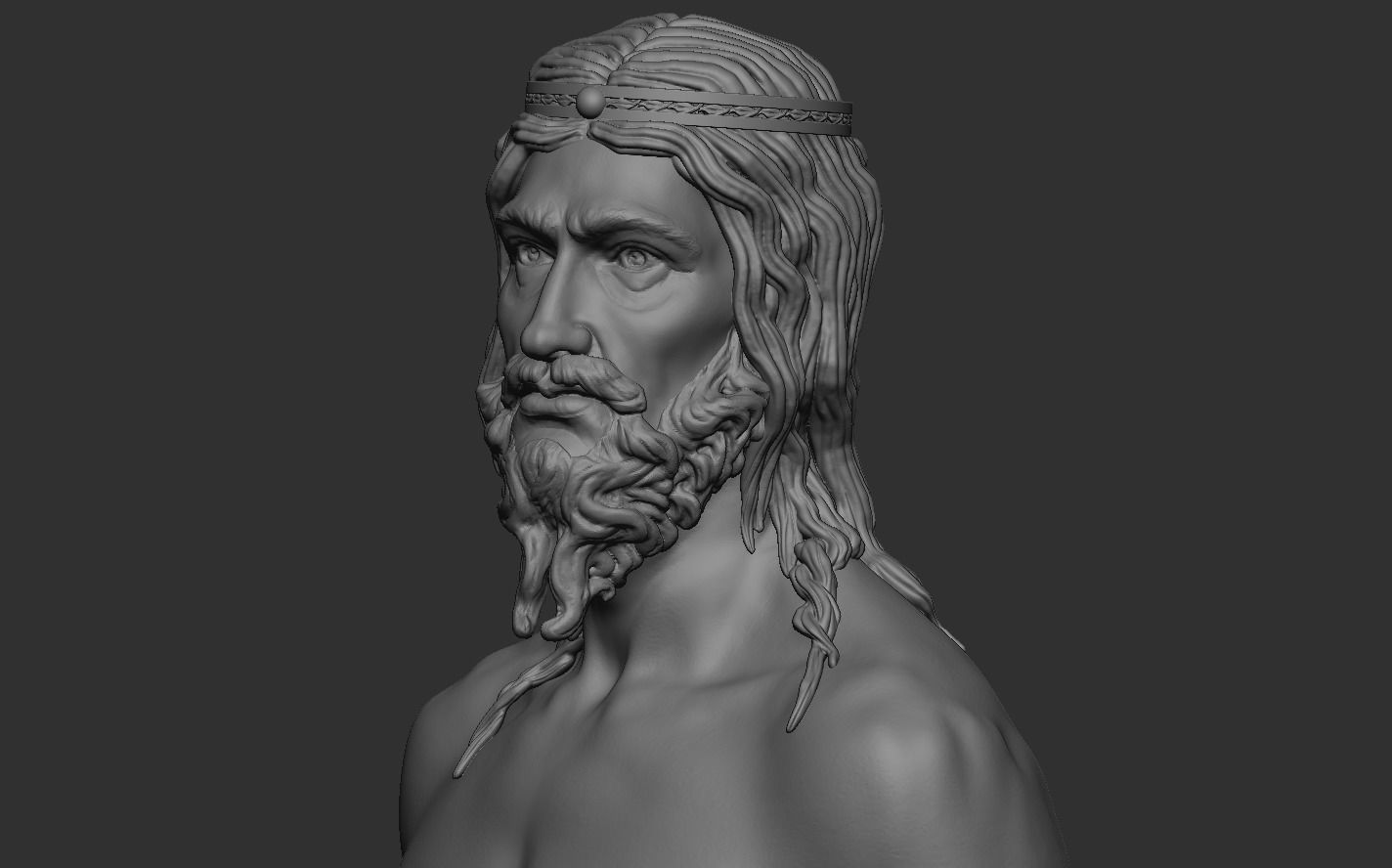 Jesus 3D print model_11
