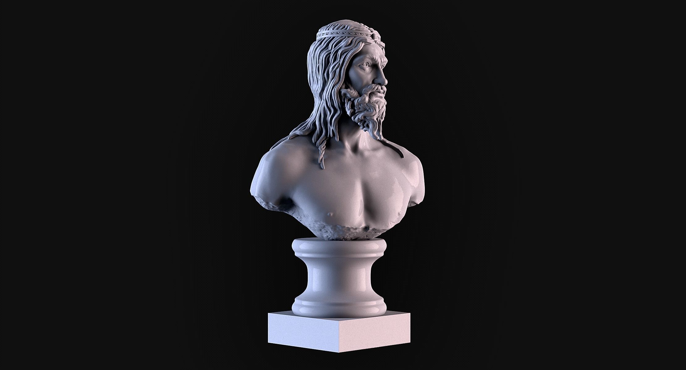 Jesus 3D print model_2