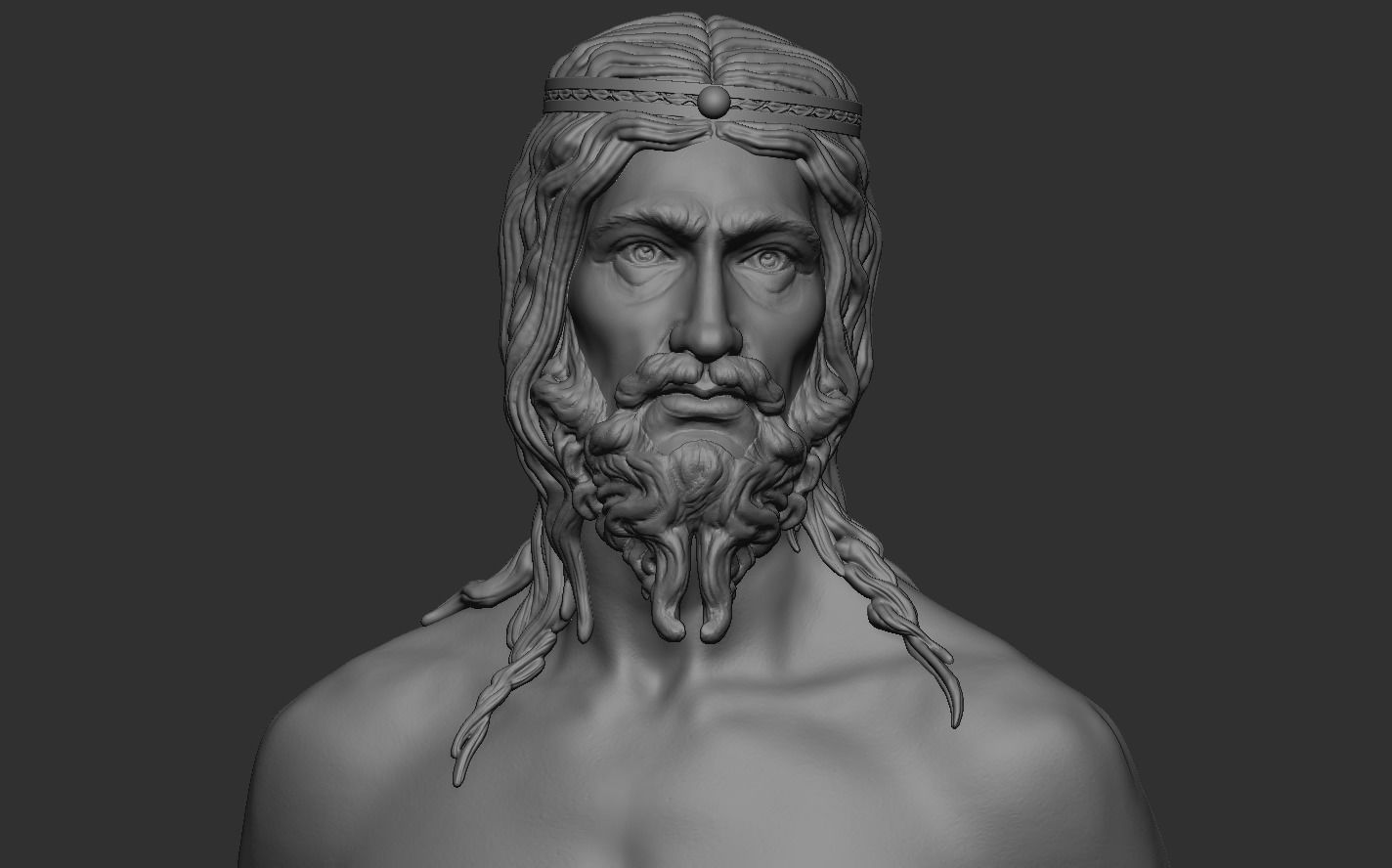 Jesus 3D print model_10