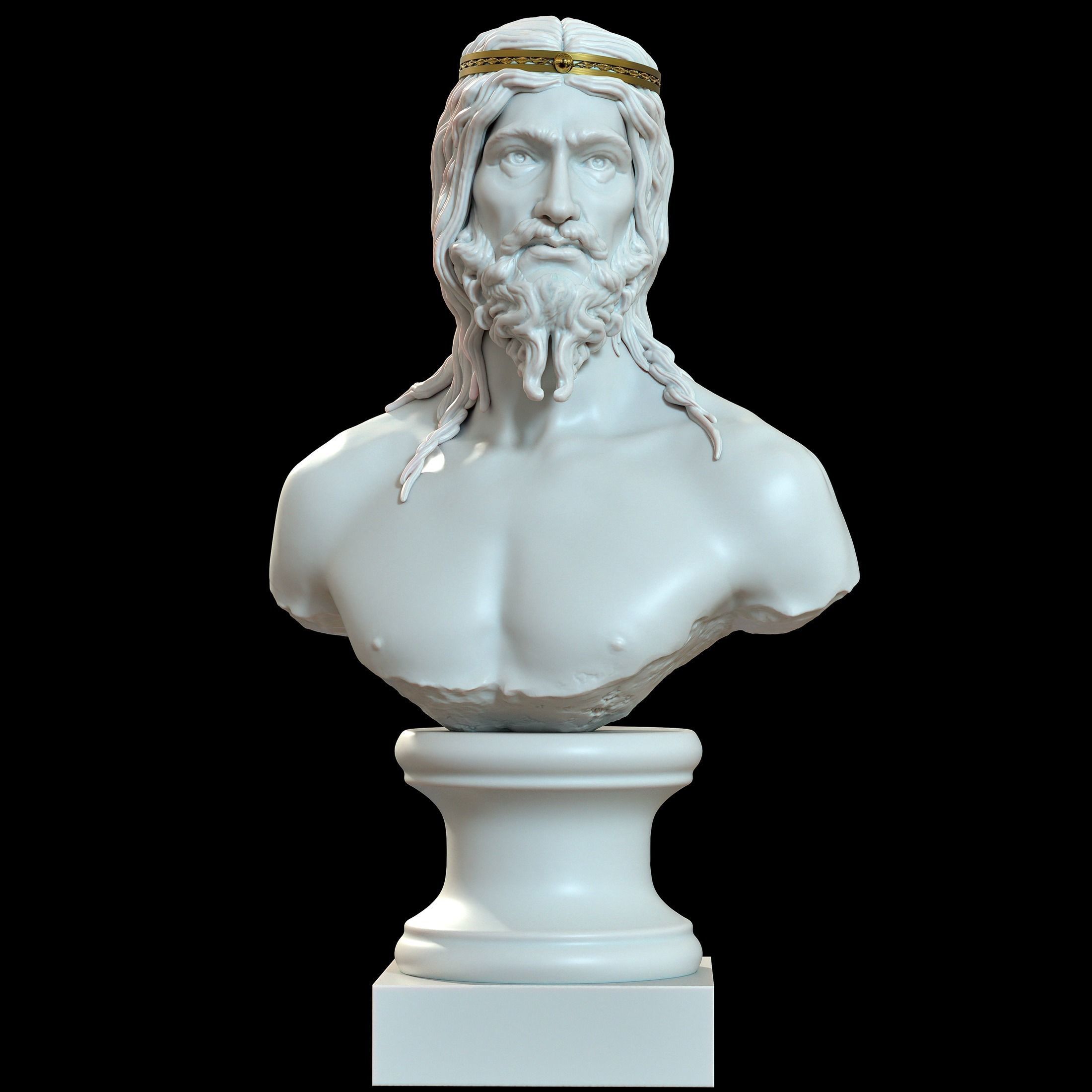 Jesus 3D print model_17