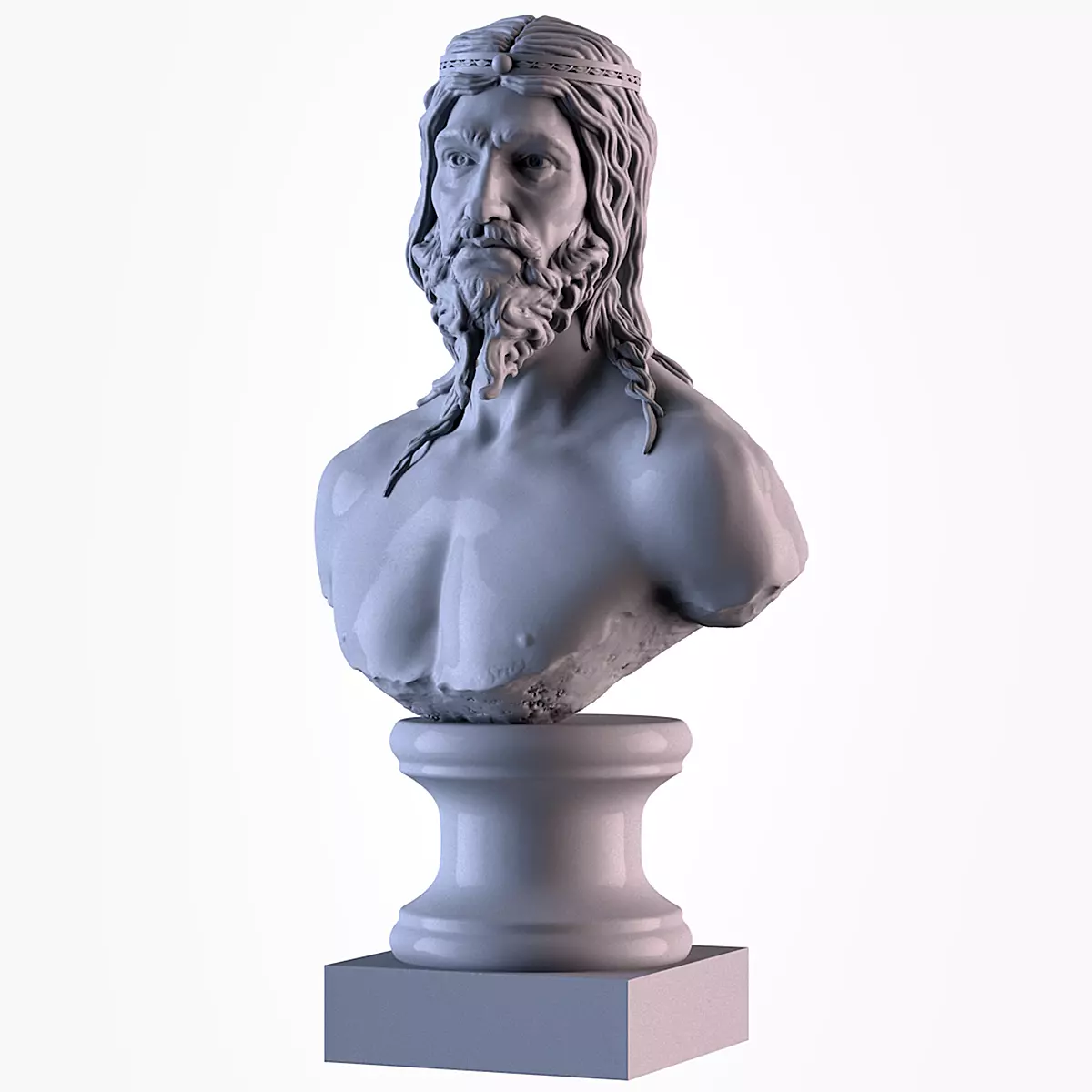 Jesus 3D print model_0