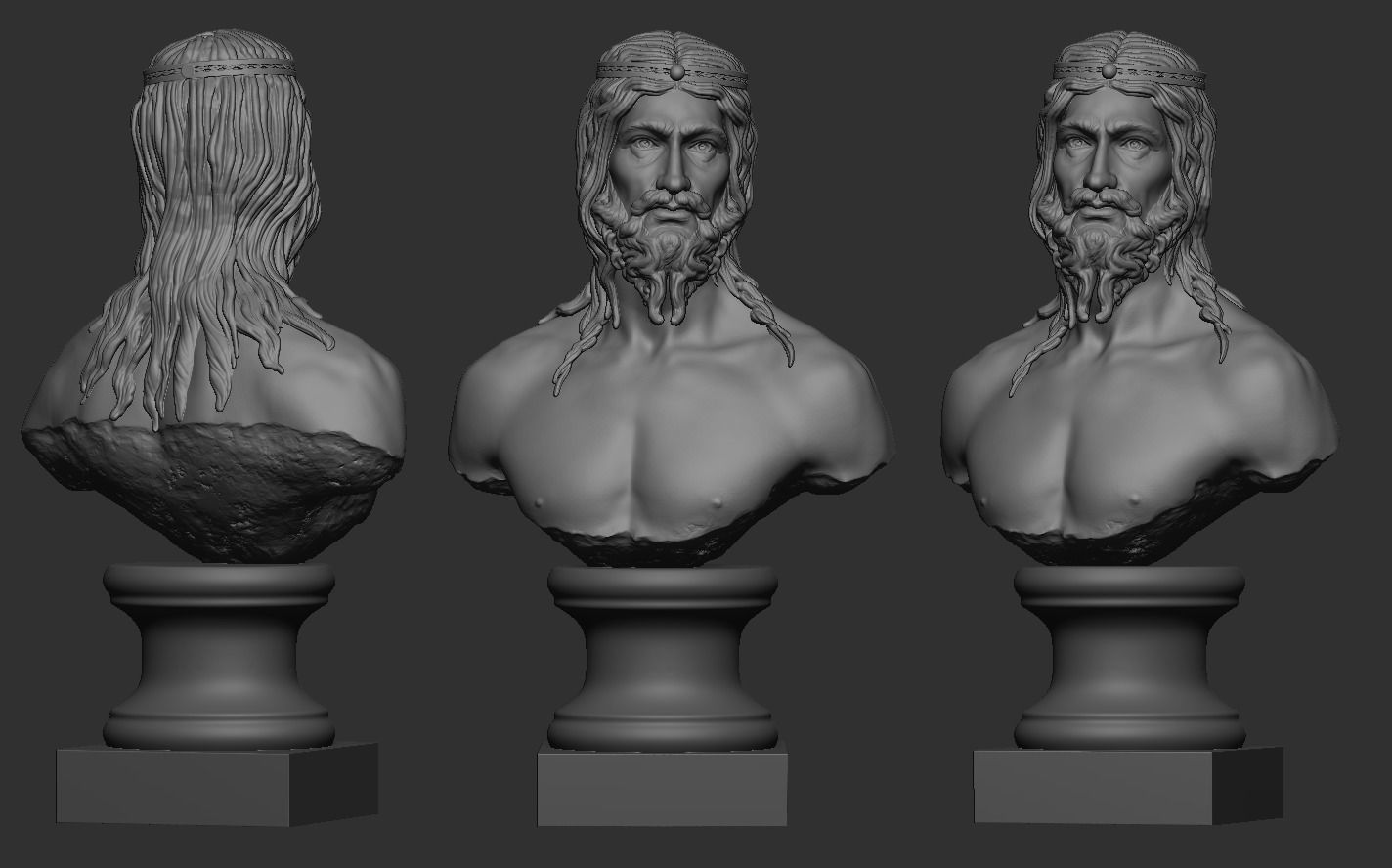 Jesus 3D print model_9