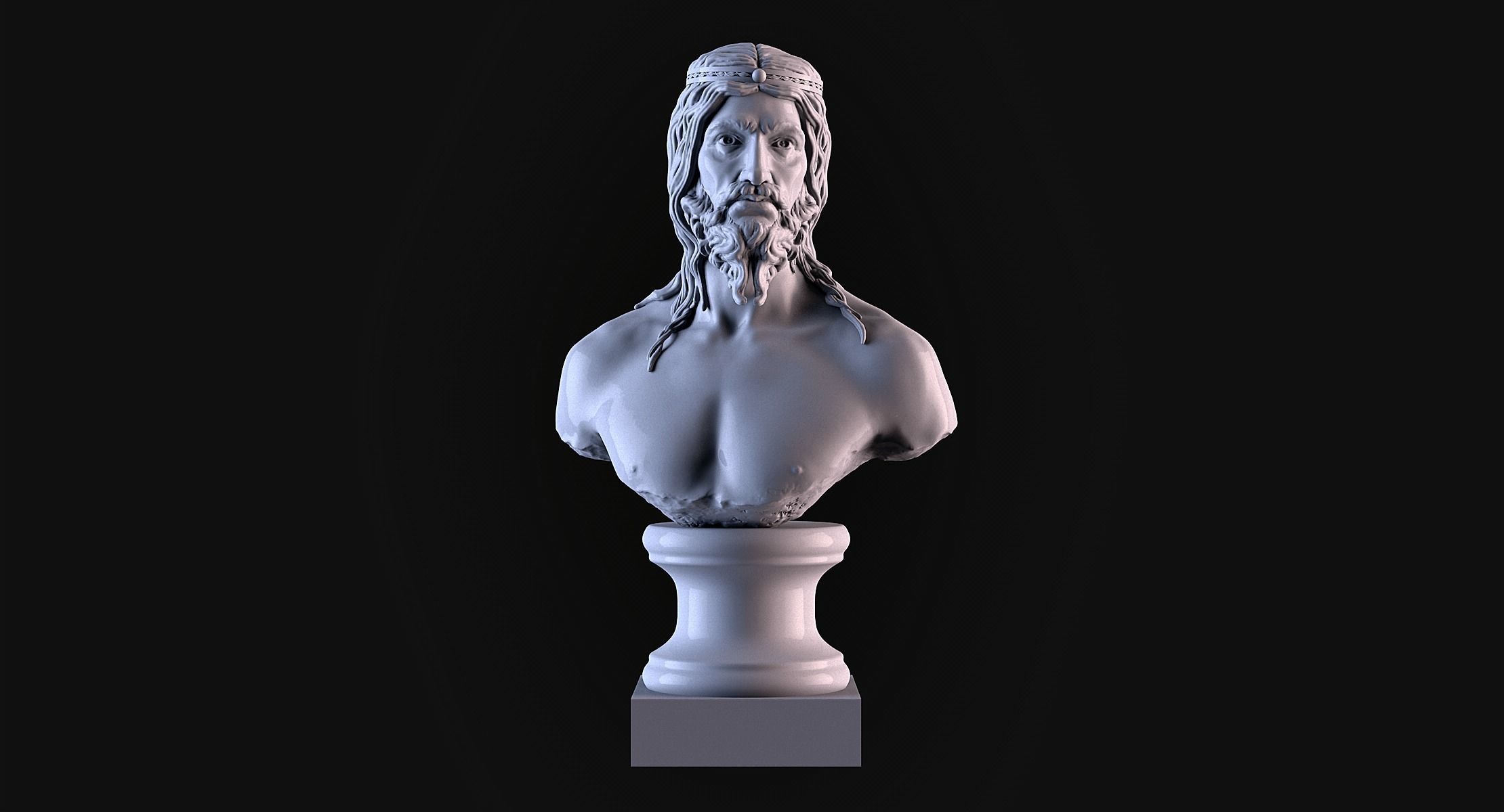 Jesus 3D print model_1