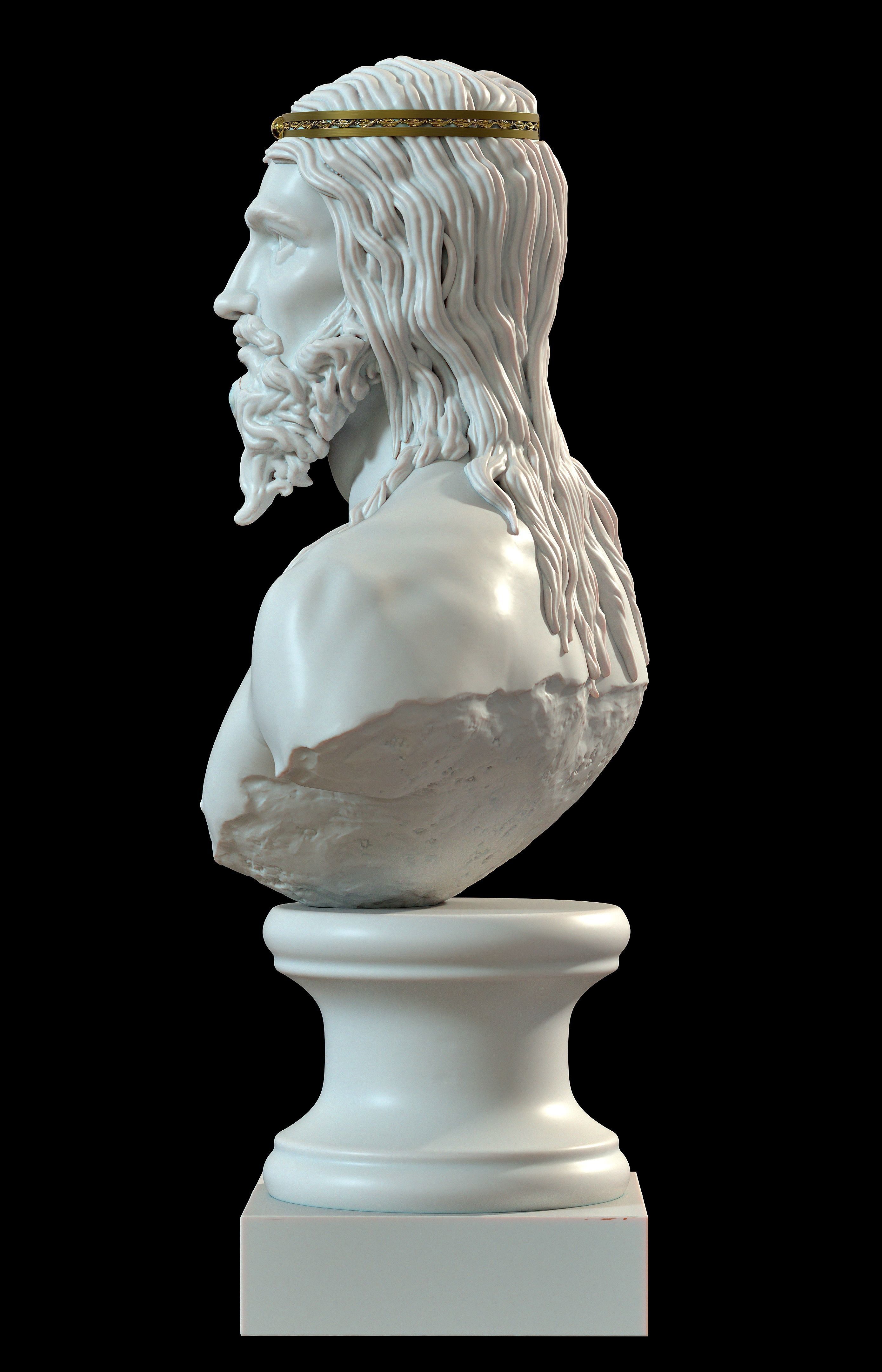 Jesus 3D print model_14
