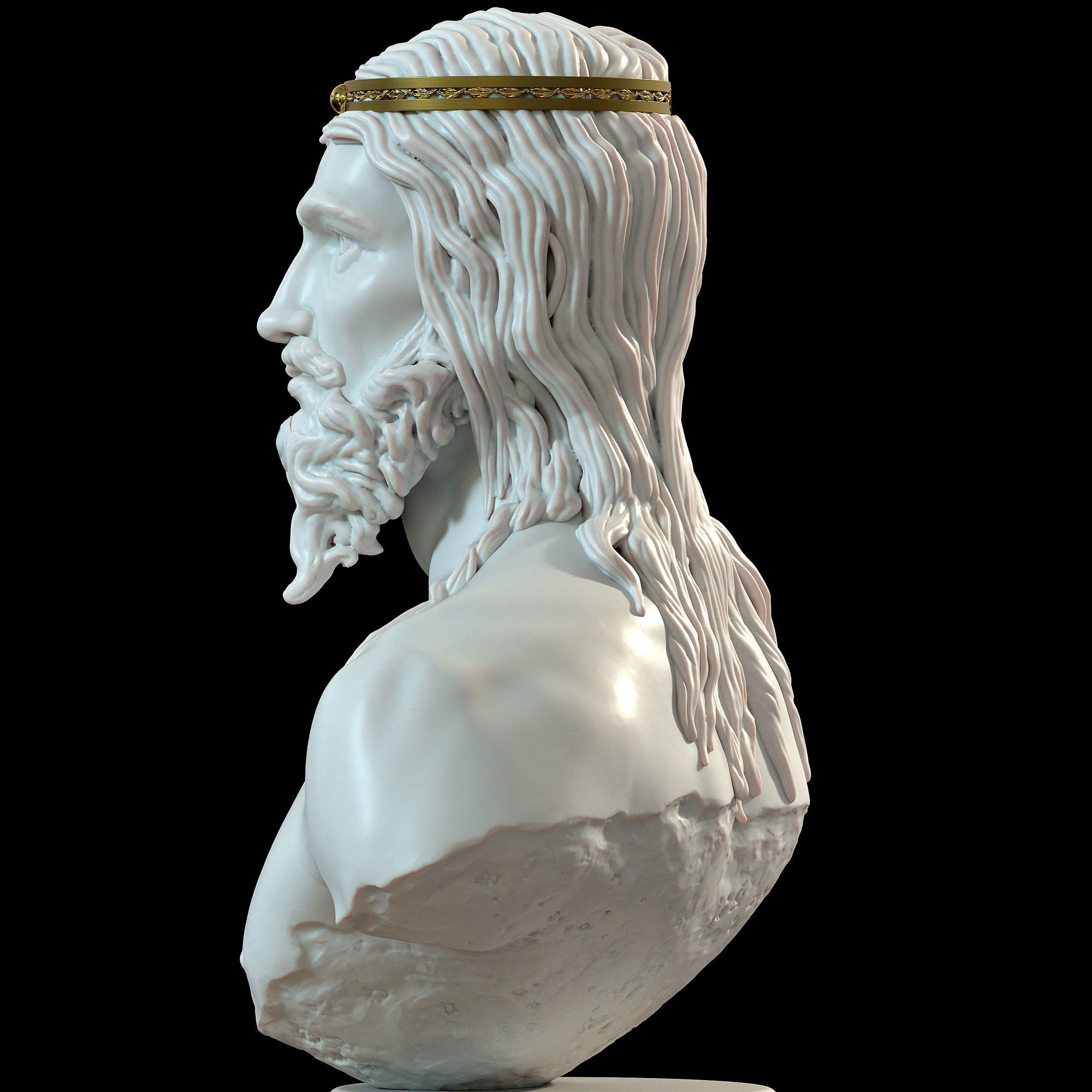 Jesus 3D print model_18