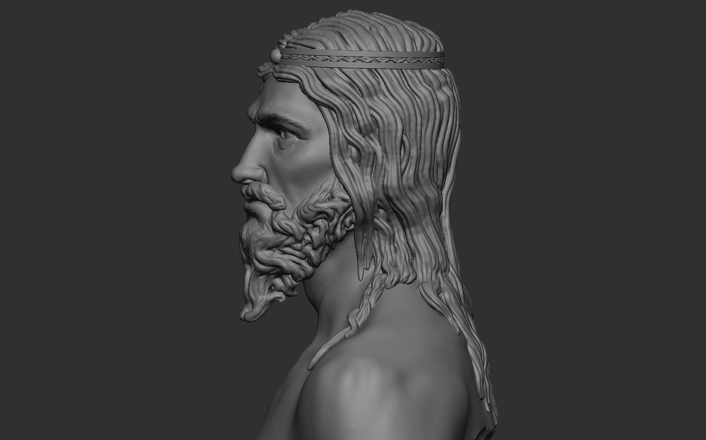 Jesus 3D print model_12