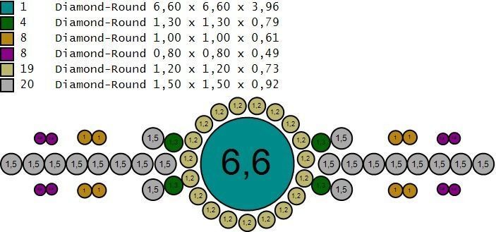 Woman Solitaire Ring 1199 3D print model_8