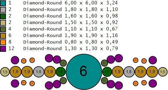 Woman Solitaire Ring 1179 3D print model_8