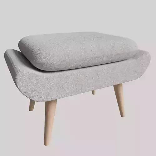 Pouf Vinsi Soft Light 3D model