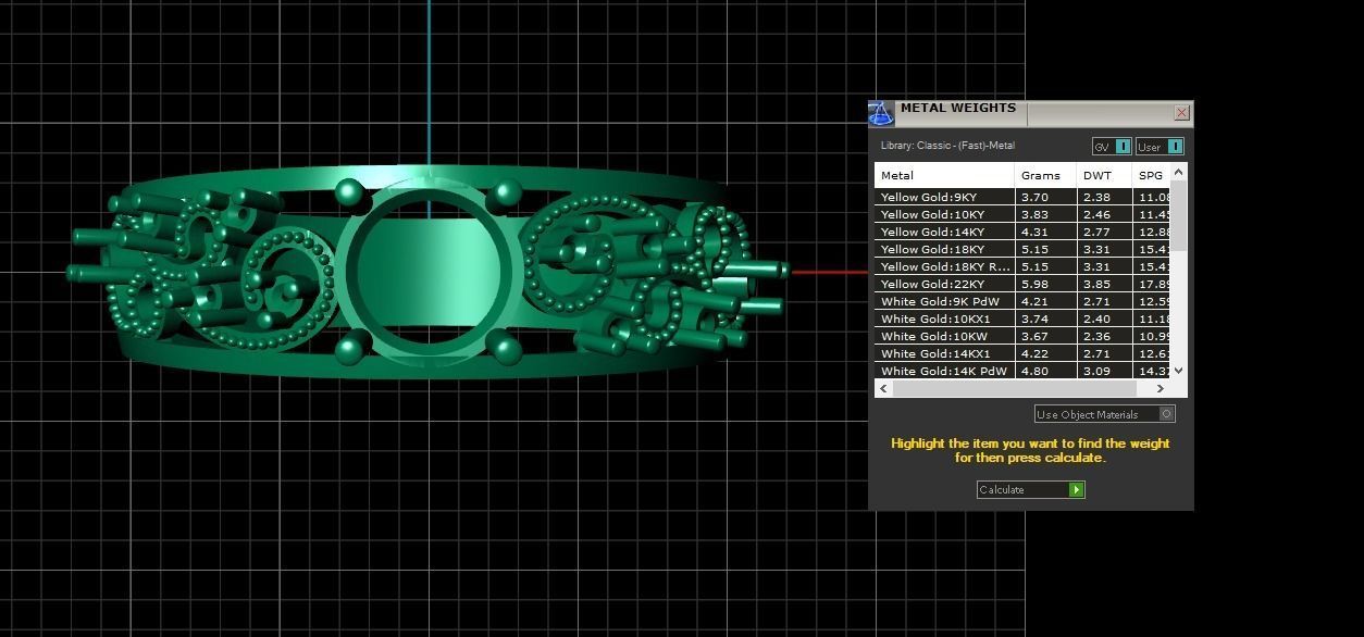 Woman Solitaire Ring 1205 3D print model_7