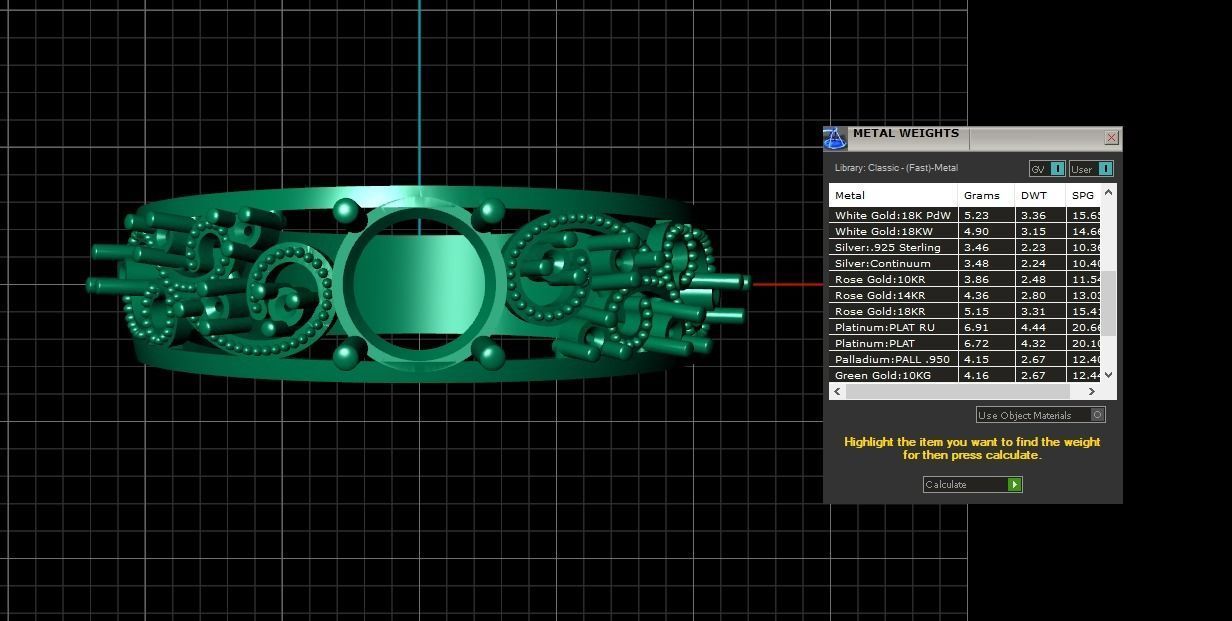 Woman Solitaire Ring 1205 3D print model_8