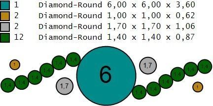 Woman Solitaire Ring 1228 3D print model_9