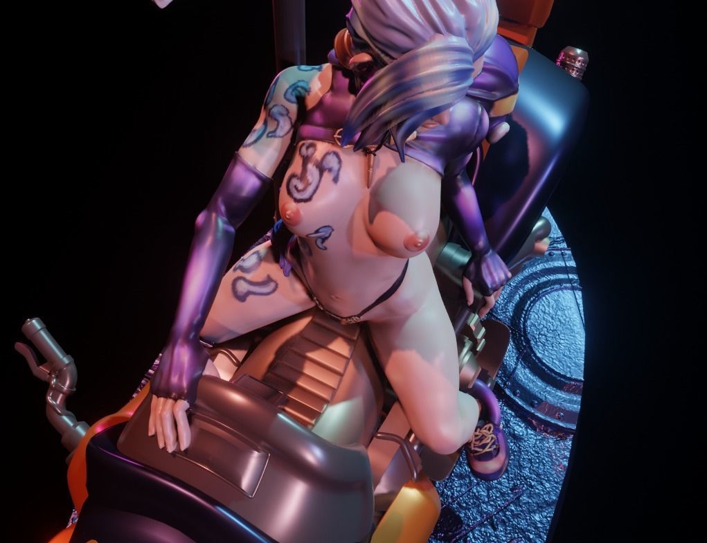 Biker Jinx - By Cizjut 3D print model_34