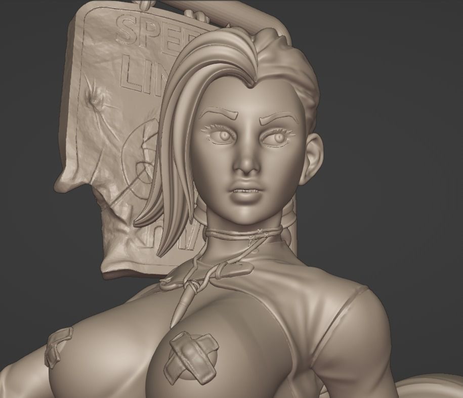 Biker Jinx - By Cizjut 3D print model_22