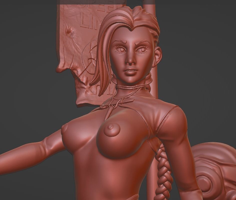 Biker Jinx - By Cizjut 3D print model_39