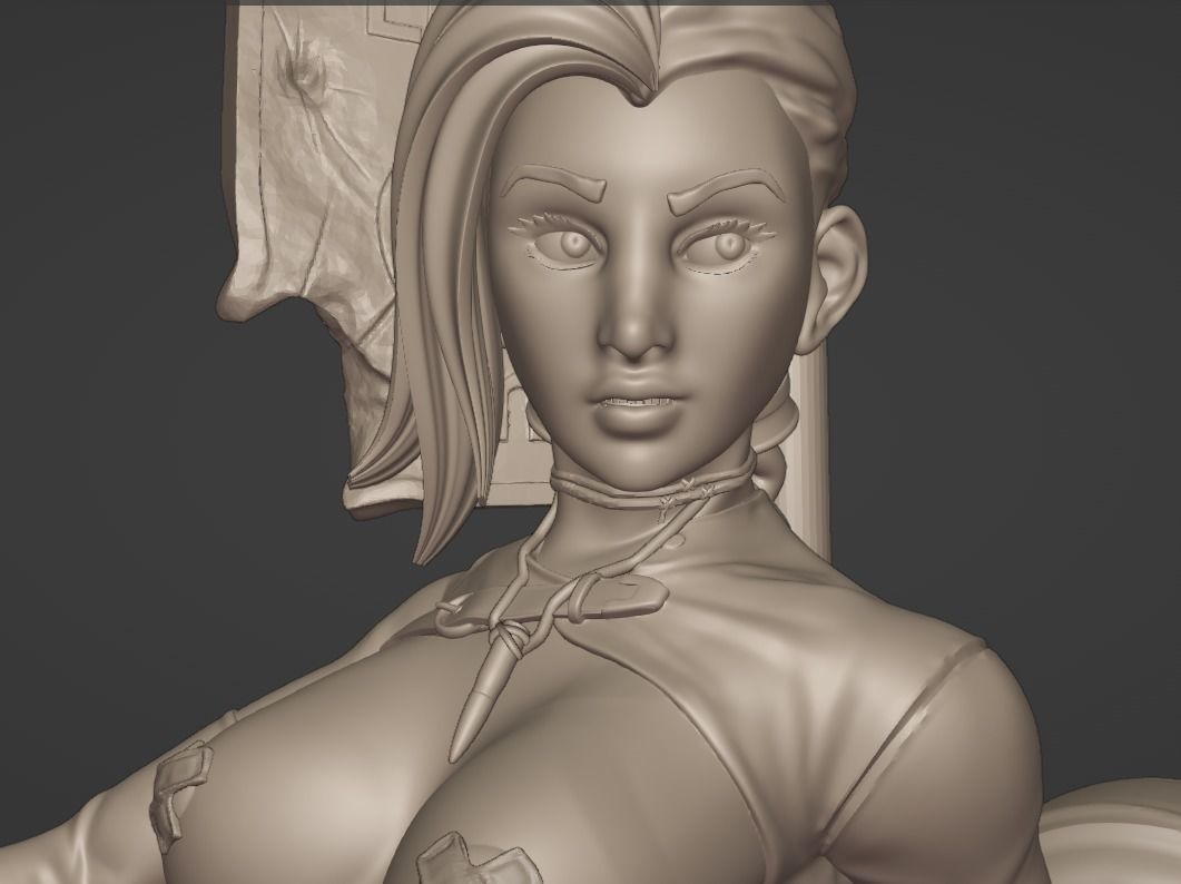 Biker Jinx - By Cizjut 3D print model_21