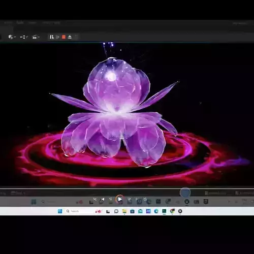 Unreal engine 5 particles flower peony FX animation