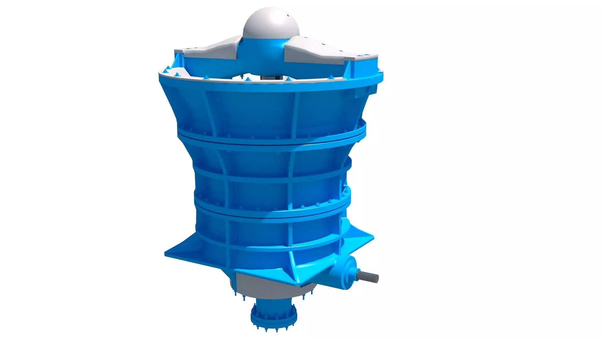 chancadora celeste 3D model