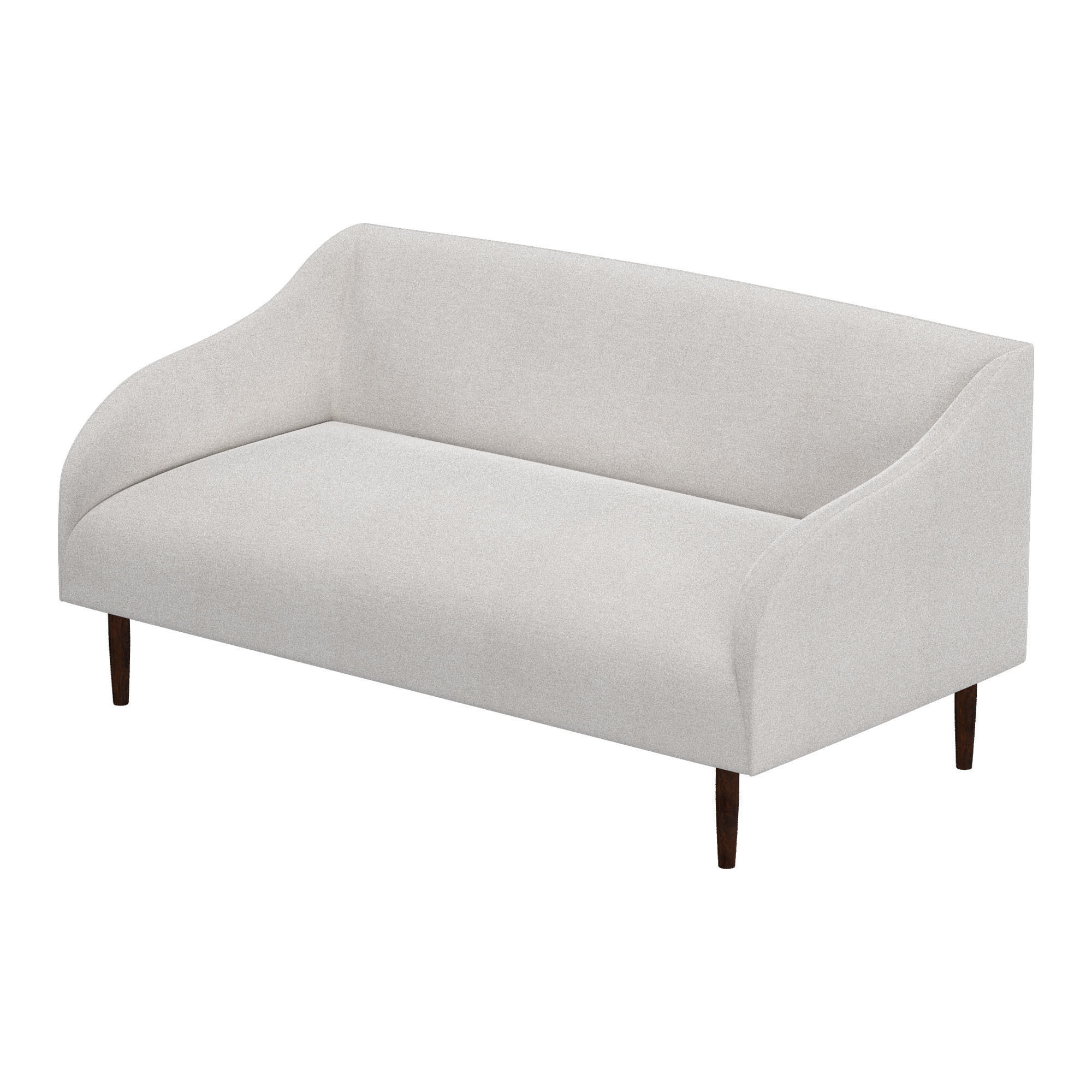 Sofa Sofiya 2 seats 3D model_3