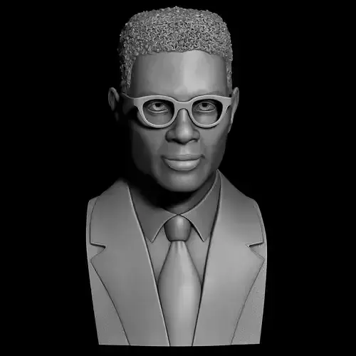 THOMAS SOWELL 3D MODEL SCULPTURE 3D print model