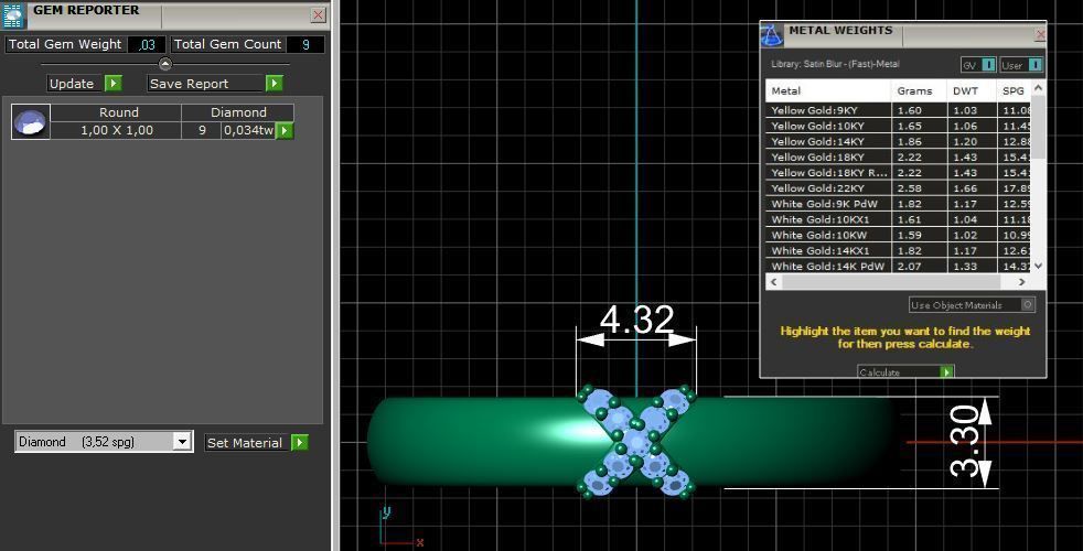 Wedding Ring 3D print model_4