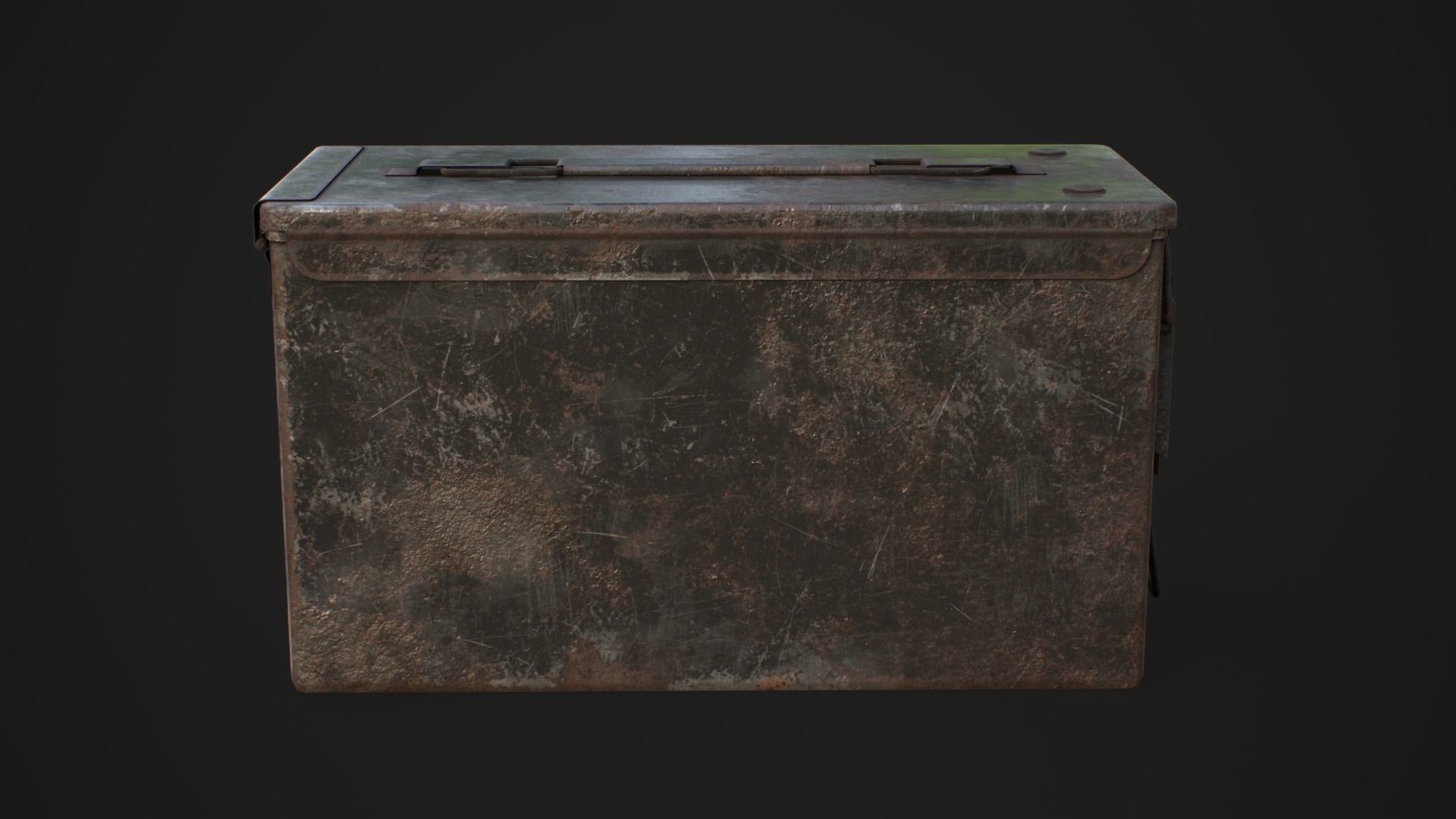  Ammo box 5A Low-poly 3D model_5