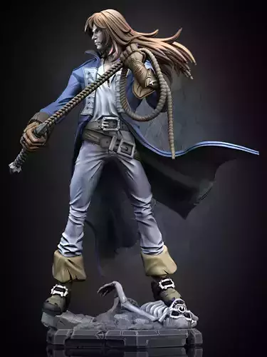 Richter Belmont Fanart 3D print model