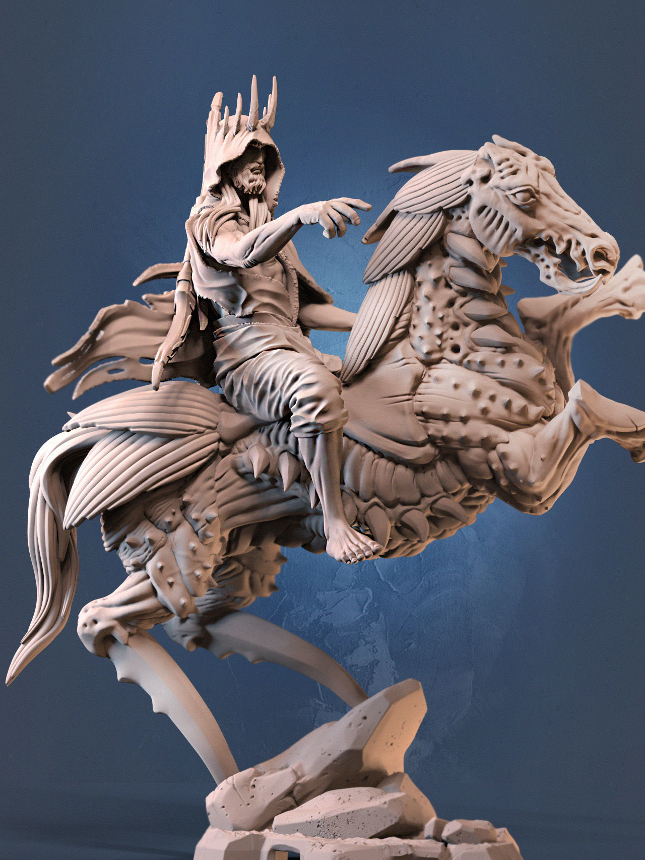 Conqueror - Four Horsemen 3D model 3D printable | CGTrader