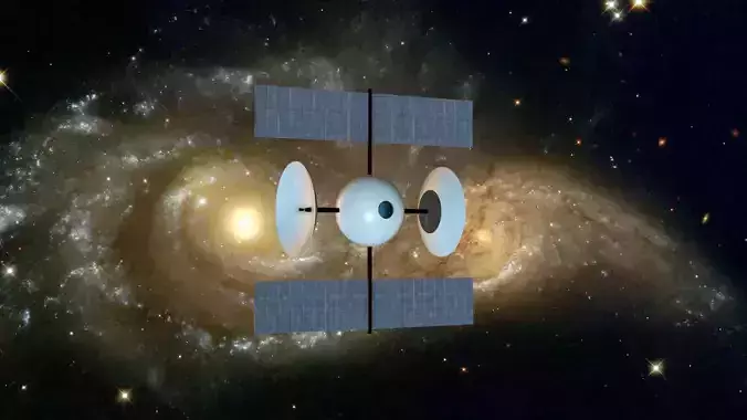 Space Probe II 3D model
