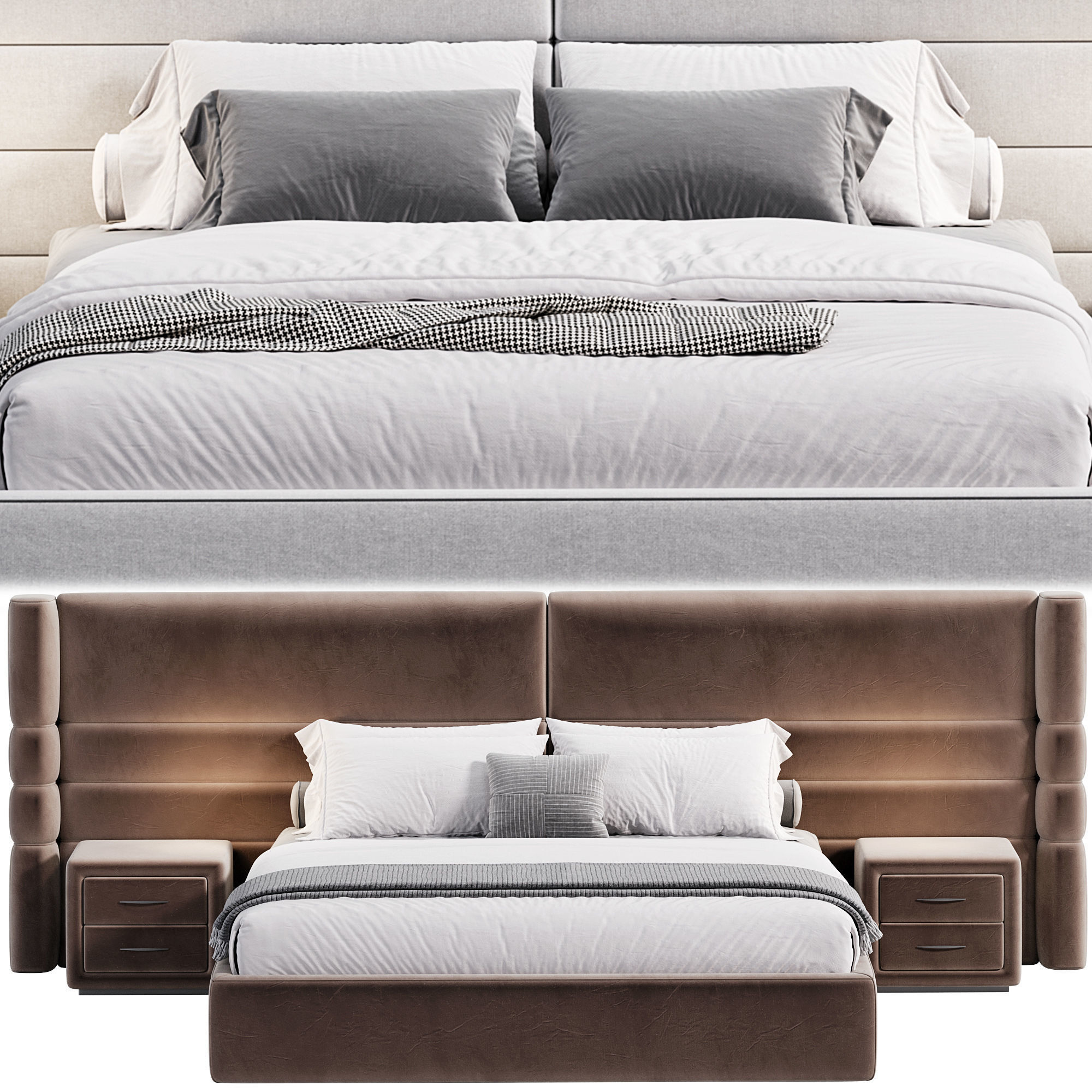 Sublime bed by Stylishclub 3D model_4