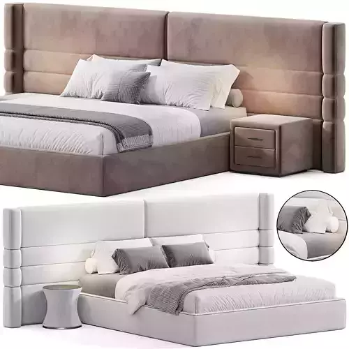 Sublime bed by Stylishclub 3D model