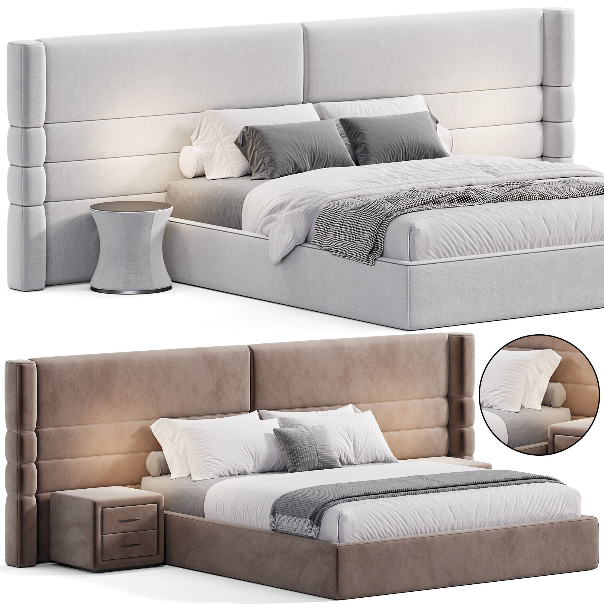 Sublime bed by Stylishclub 3D model_1