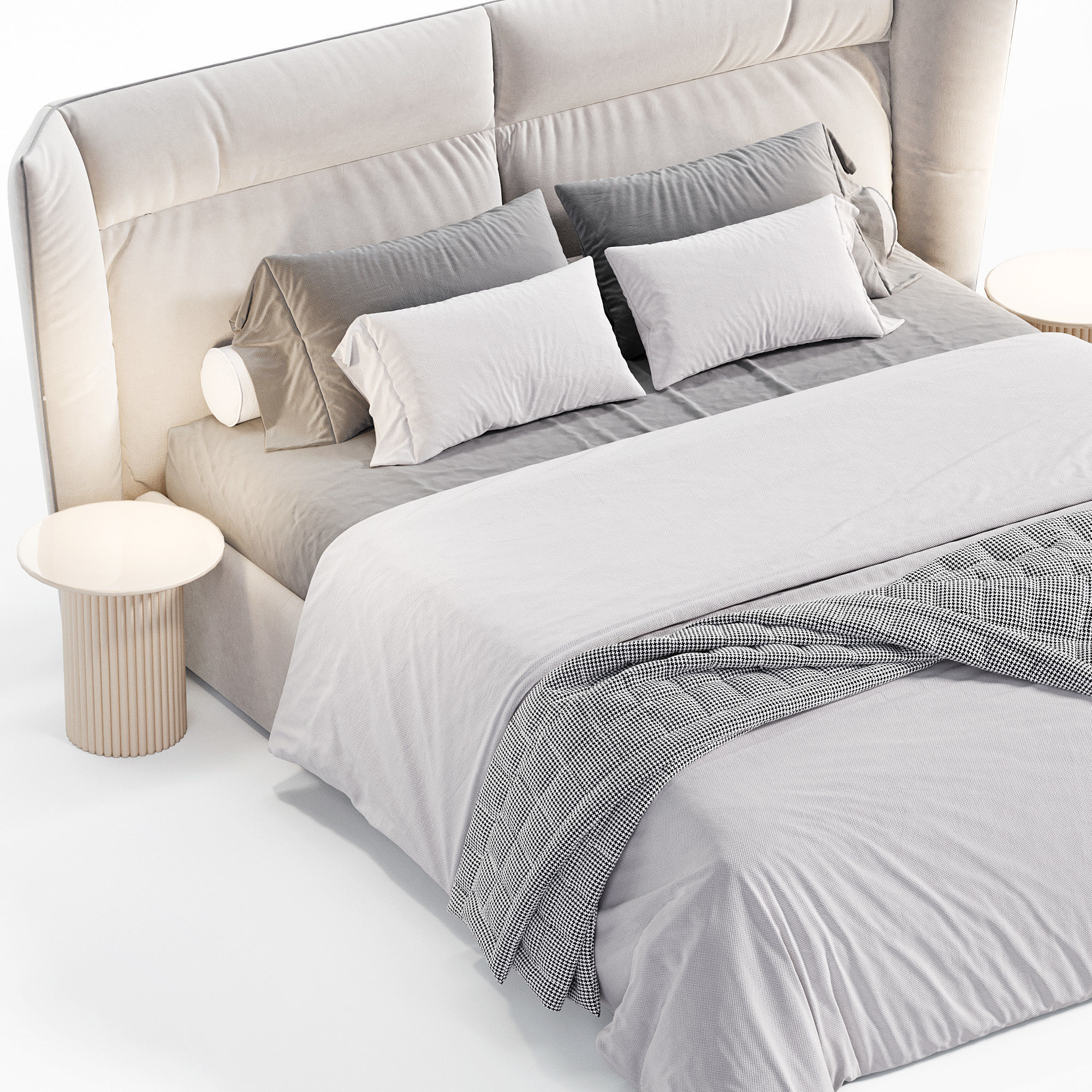 Pasodoble bed by Lecomfort 3D model_4