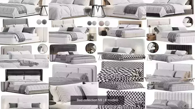 Bed collection N9 