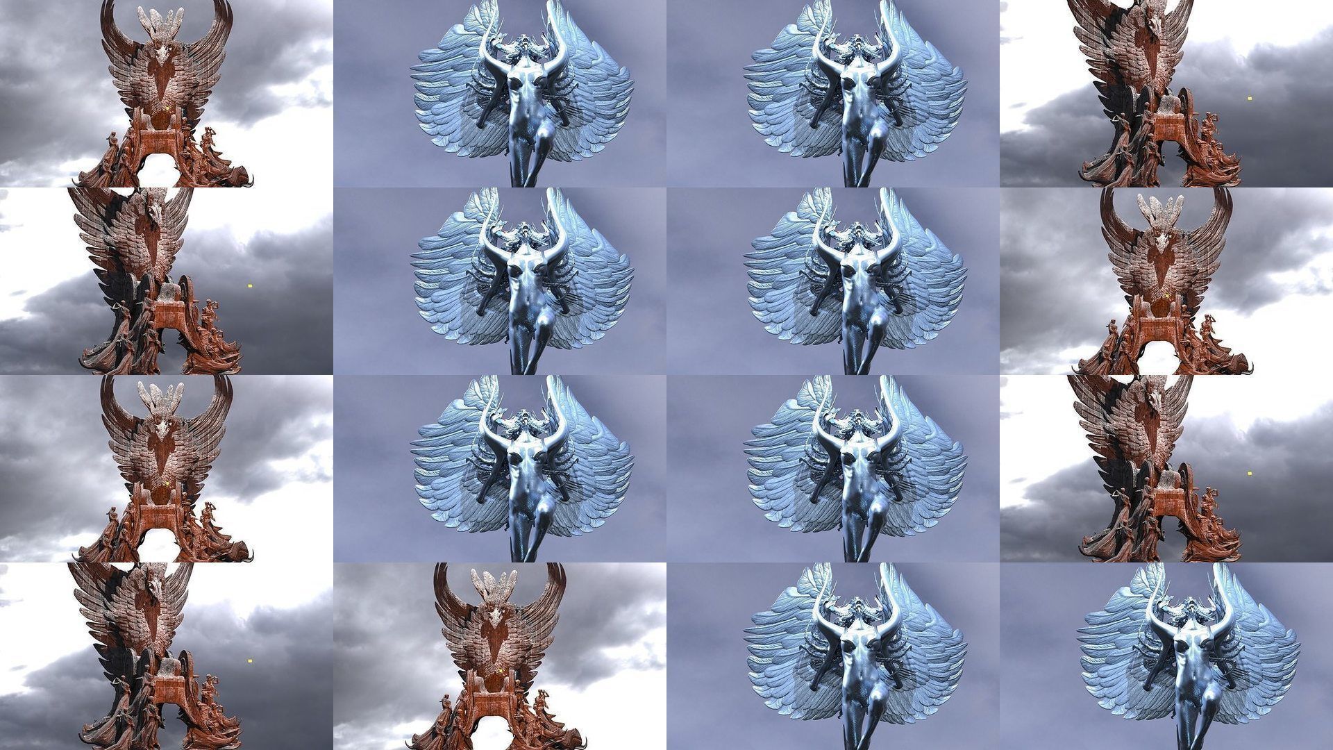 Dark Angel Sculpture collection _1