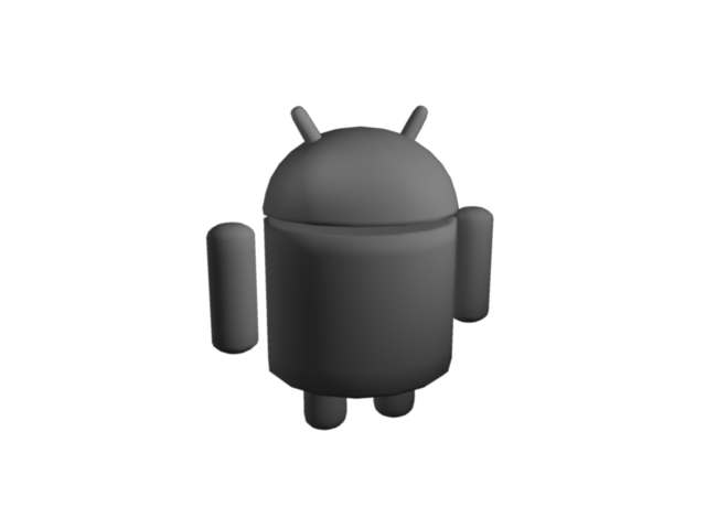Android statue Free 3D model_5
