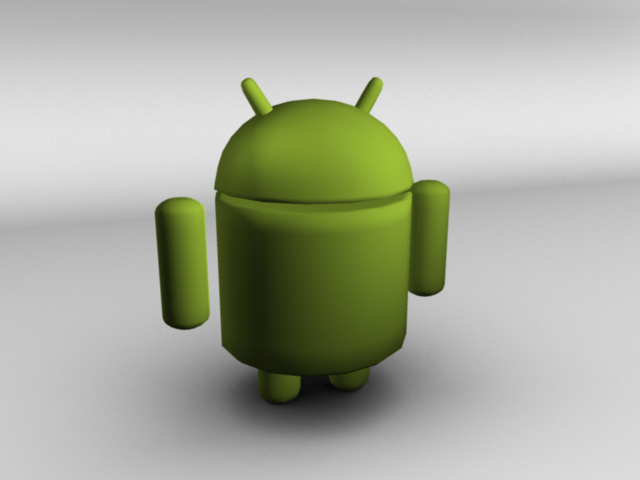 Android statue Free 3D model_3